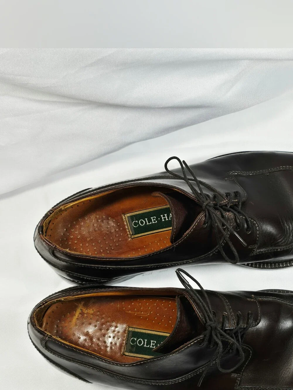 Cole Haan Men’s Brown Leather Dress Shoes